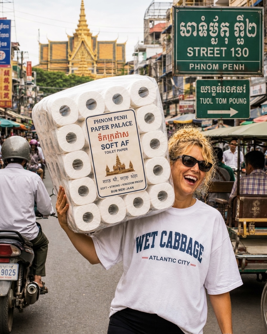 Stocking Up In Cambodia